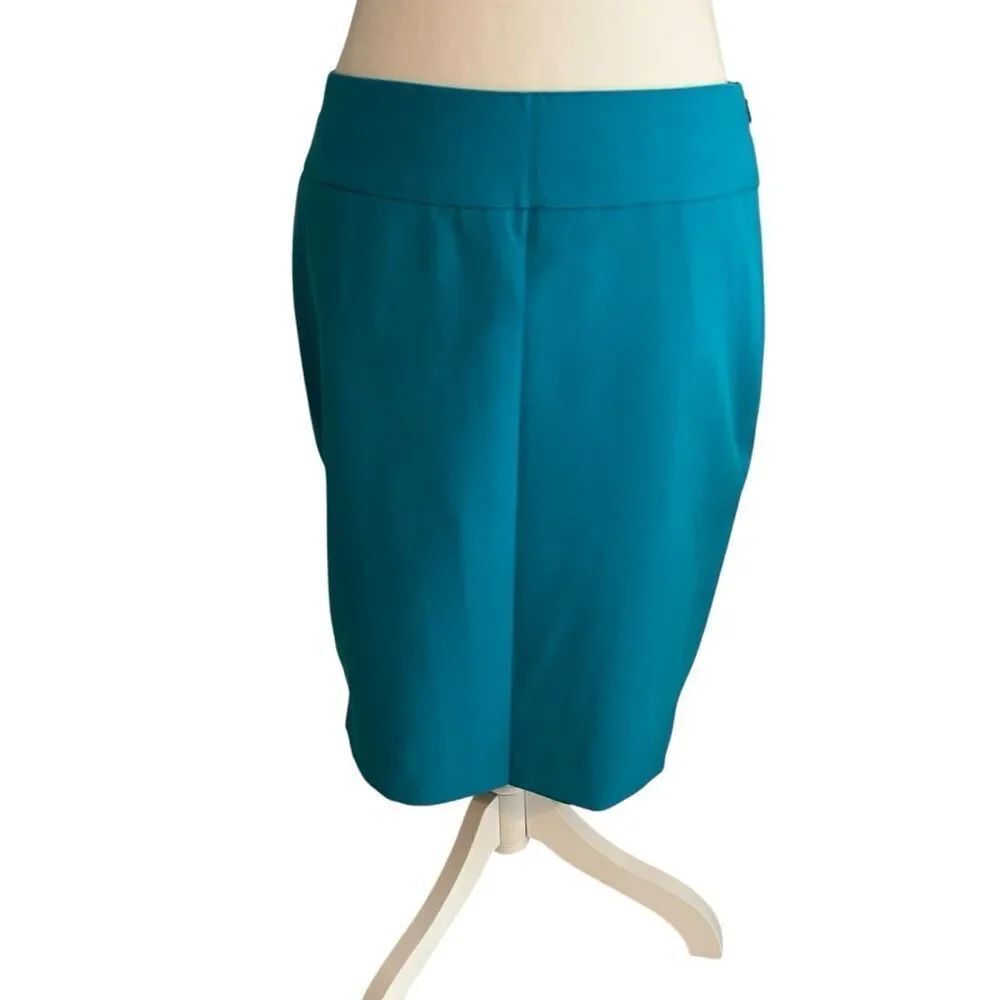 Liz Claiborne Turquoise Pencil Skirt Size 6